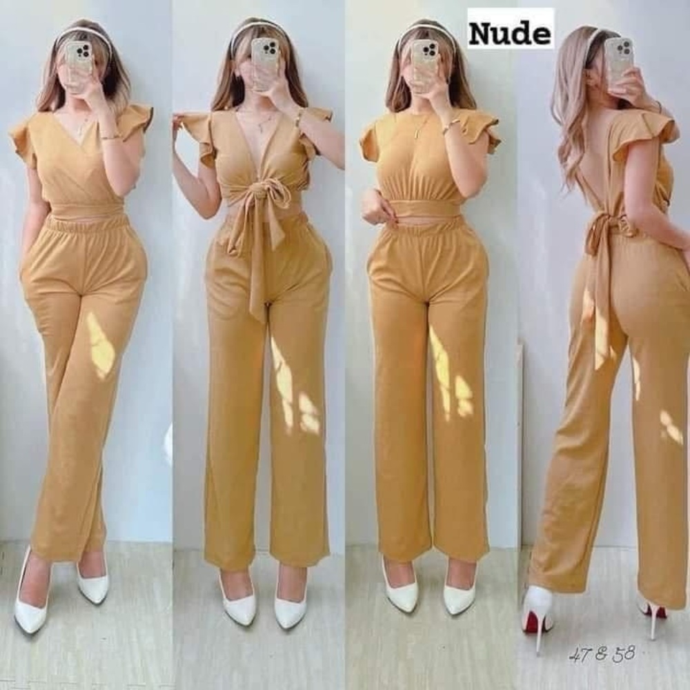 BKK12: Kathryn 2-Piece Set in Nude